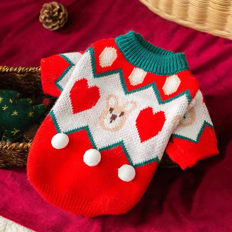 Sam Christmas Sweater for Dogs – Festive Holiday Dog Sweater