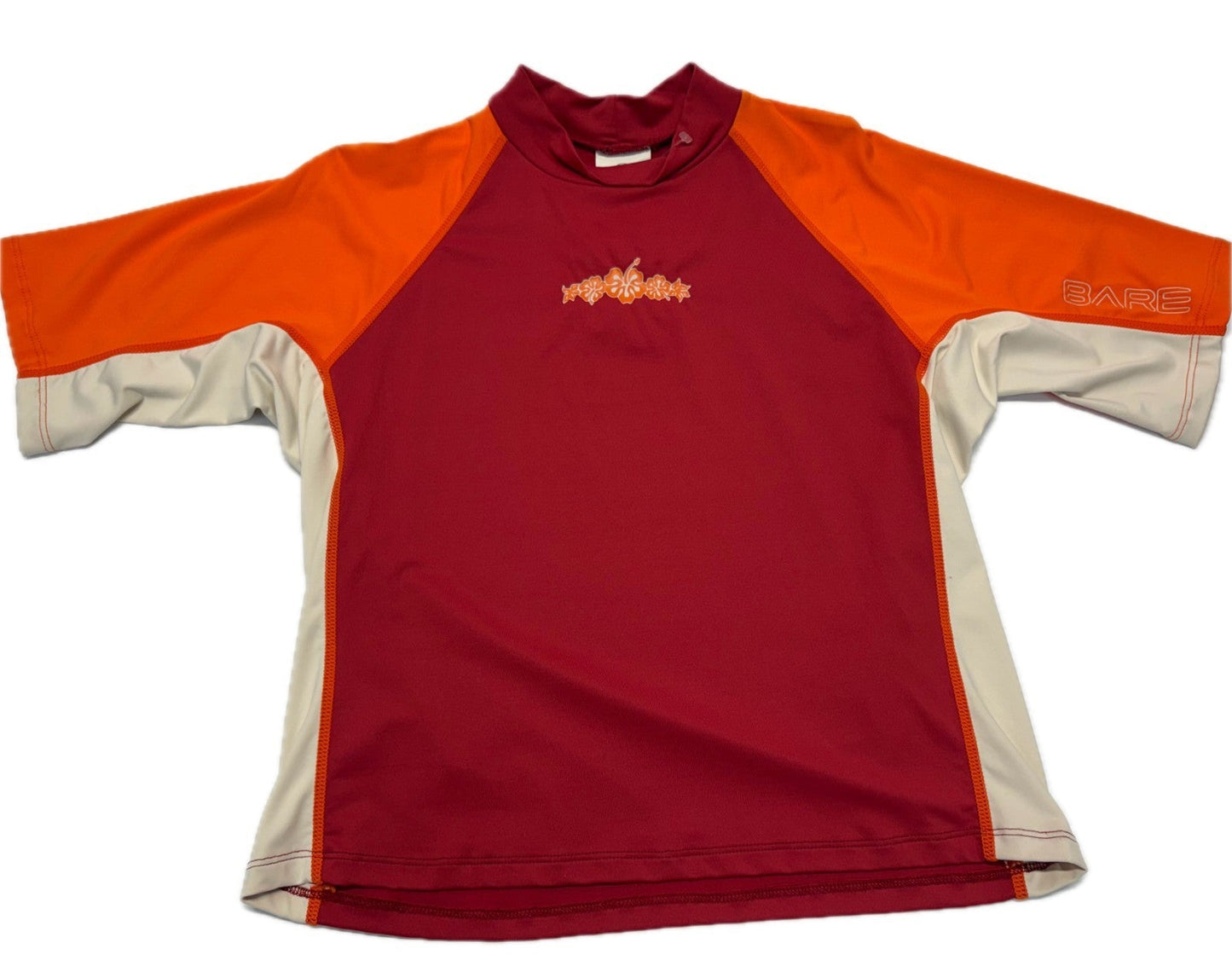 BARE Women's Sun and Rash Protection Swimming Shirt Size Large