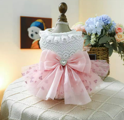 Laura Dog Dress | Designer Dog Dress for Small Dogs