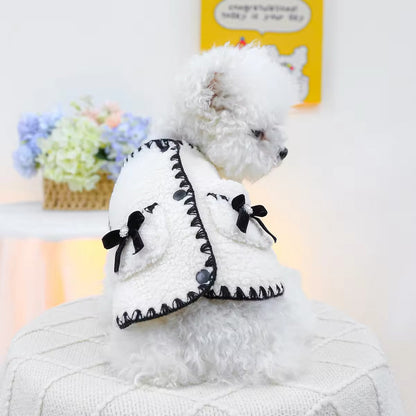 Zelda Vest – Luxury Fur-Trim Dog Vest