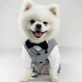Distinguished Gentleman Two-Piece Dog Suit | Formal Dog Outfit Set