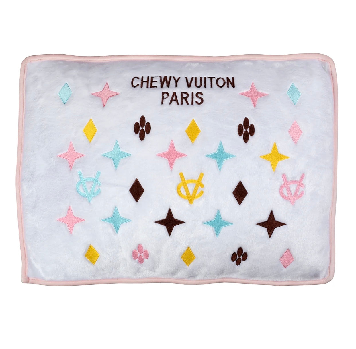 Chewy Vuiton Pet Bed – Dog and Cat Bed