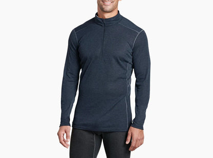 Kuhl Men's Akkomplice Zip Neck Base Layer Tops Size Small