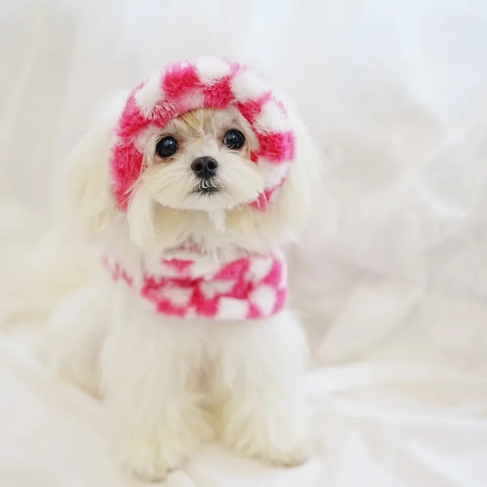 Baby Doll Harness Set | Dog Harness Leash and Hat Set