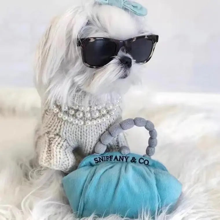 Sniffany Dog Toy – Luxury Plush Purse Toy for Dogs