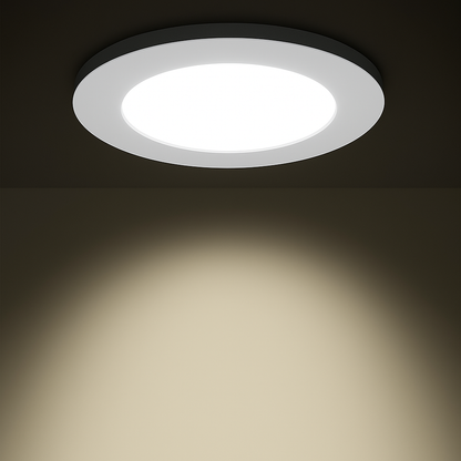 4″ LED Pot Light with Nightlight Rim — 2000K Amber Glow + 5CCT Selectable | Canless IC Rated (Dimmable)