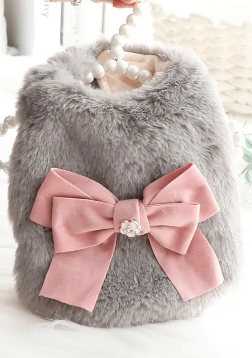 Faux Fur Dog Jacket | Fashion Pet Coat