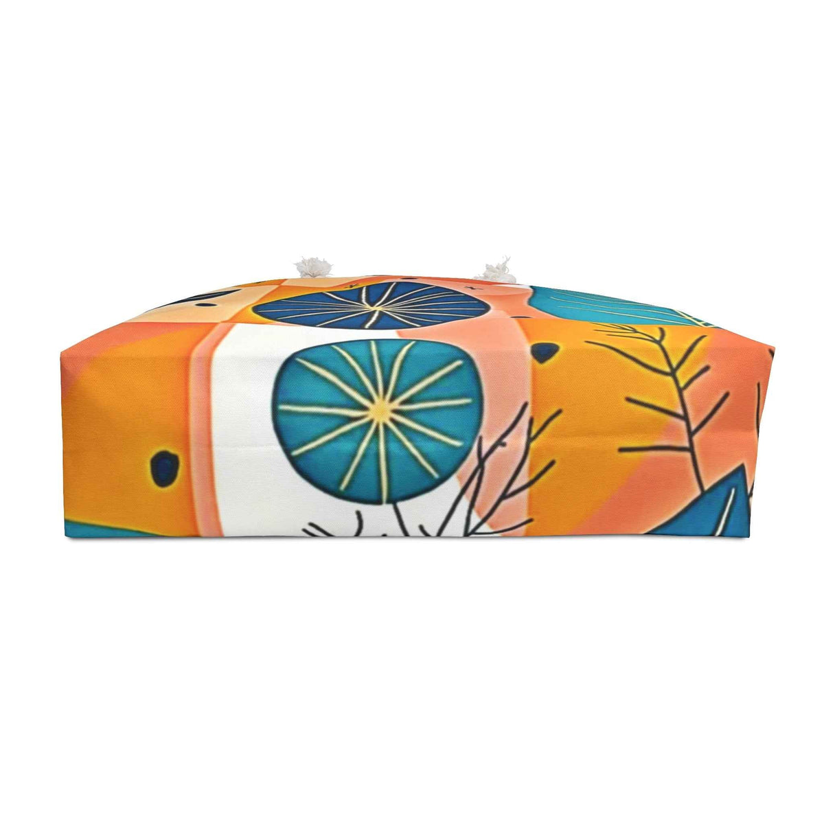 Abstract Tropical Leaves Weekender Bag | Colorful Geometric Beach Tote | Mom on the Go Bag | Mom lifestyle bag |Tote Bag