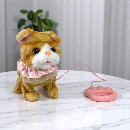 Small Interactive Electric Walking Pet Plush Toy