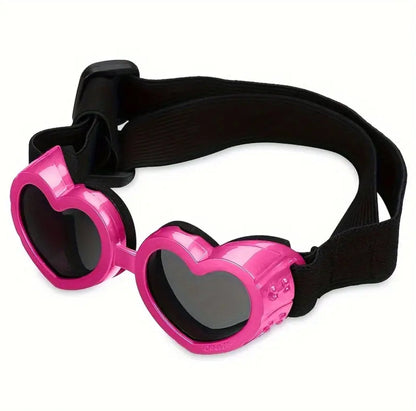 Heart Dog Goggles | Heart Shape Dog Eyewear