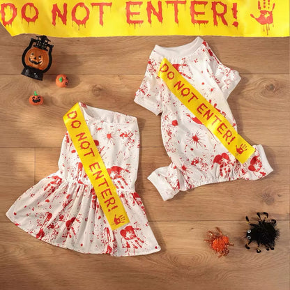 Do Not Enter Dog Costume | Halloween Dog Costume