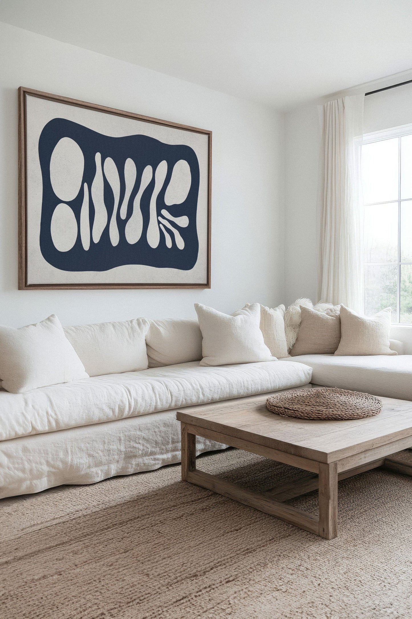 ONDE CRÉATIVE, Oeuvre sur toile étirée