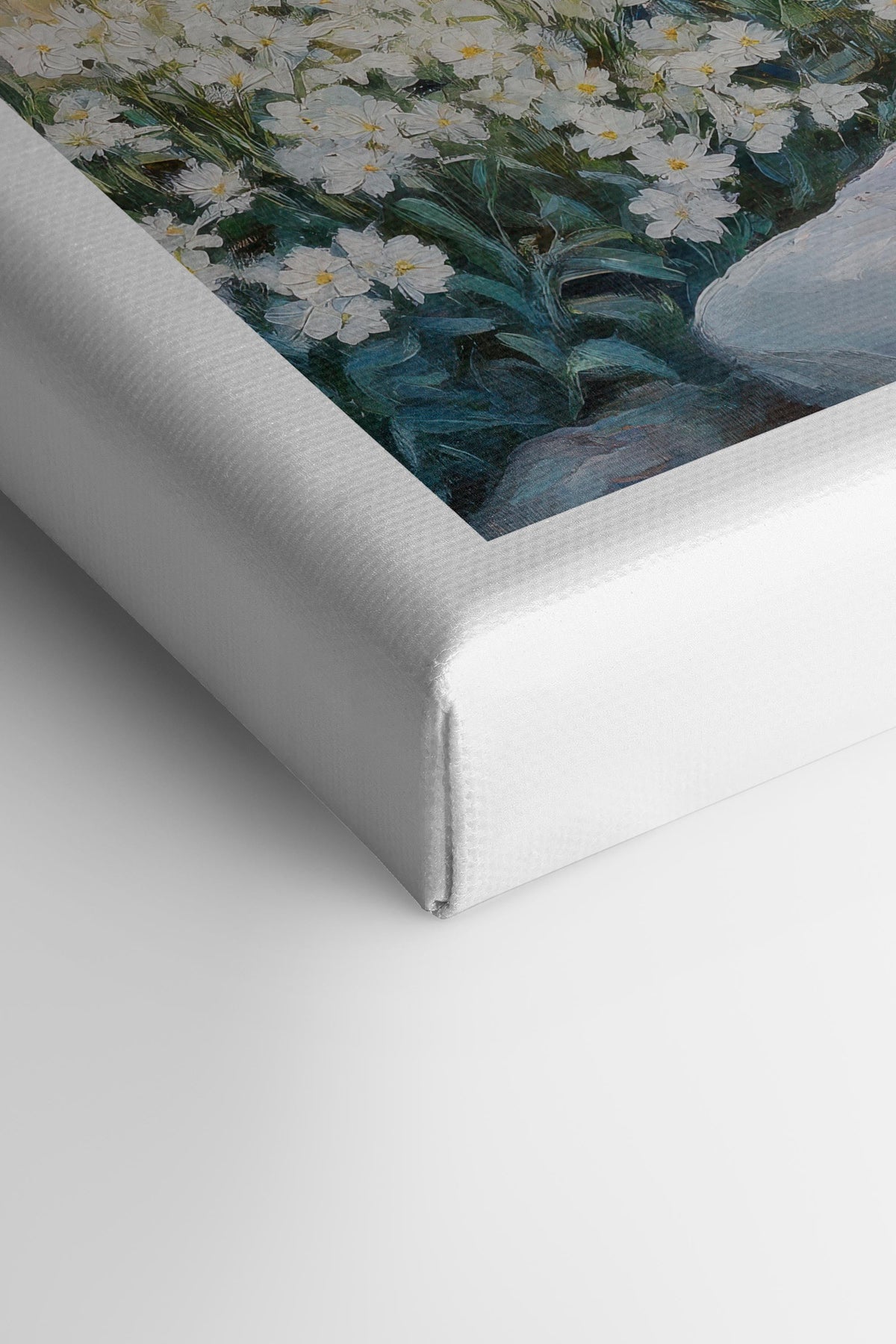 AZURE HORIZON, Oeuvre sur toile étirée