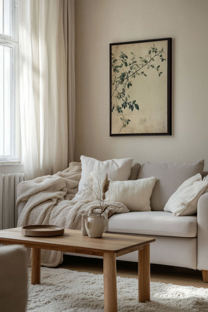 SILENT VINES, Oeuvre sur toile étirée
