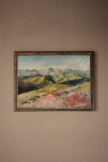 ÉCHOS DU VENT, CADRE VINTAGE BRONZE