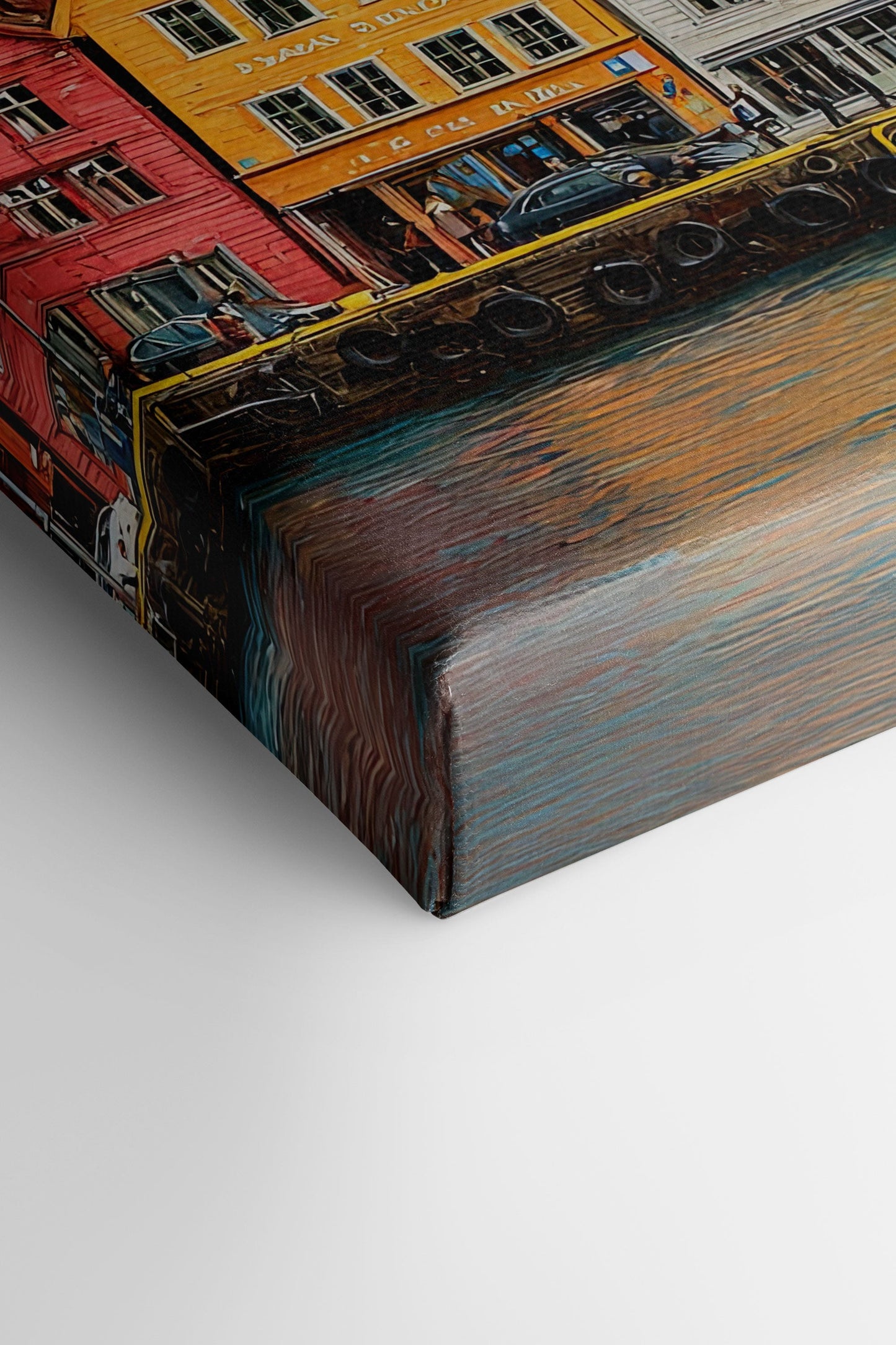 HARBOR COLORS, Oeuvre sur toile étirée