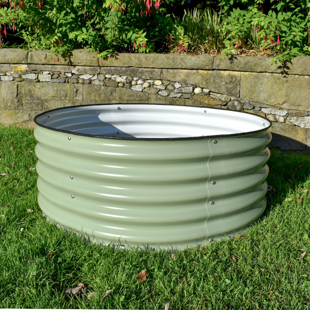 17" Tall Round Garden Bed Kit