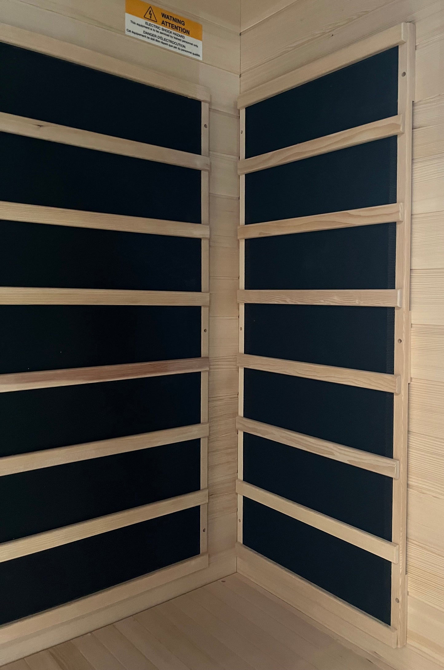 Blisspod | Vienna | Far Infrared Sauna Canadian Hemlock Very Low EMF Sauna, 7 Heaters – 3 Persons