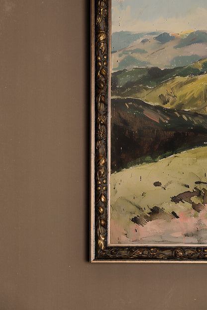 ÉCHOS DU VENT, CADRE VINTAGE BRONZE