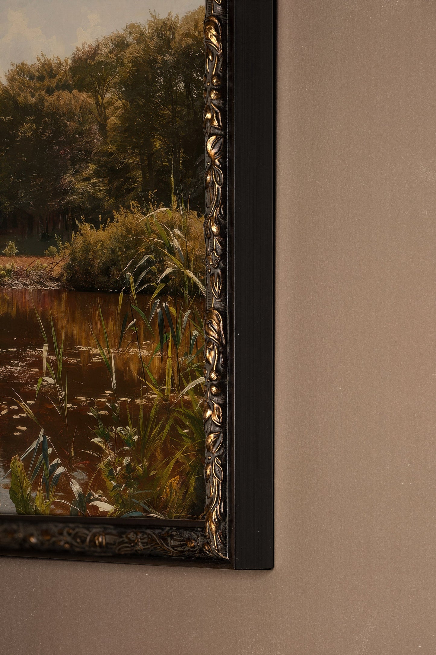REFLET SAUVAGE, CADRE VINTAGE BRONZE