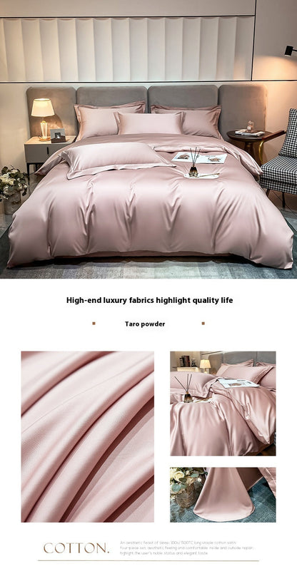 Egyptian Long‑Staple Satin Fabric Cotton Sheet – Luxury, Breathability &amp; Timeless Comfort