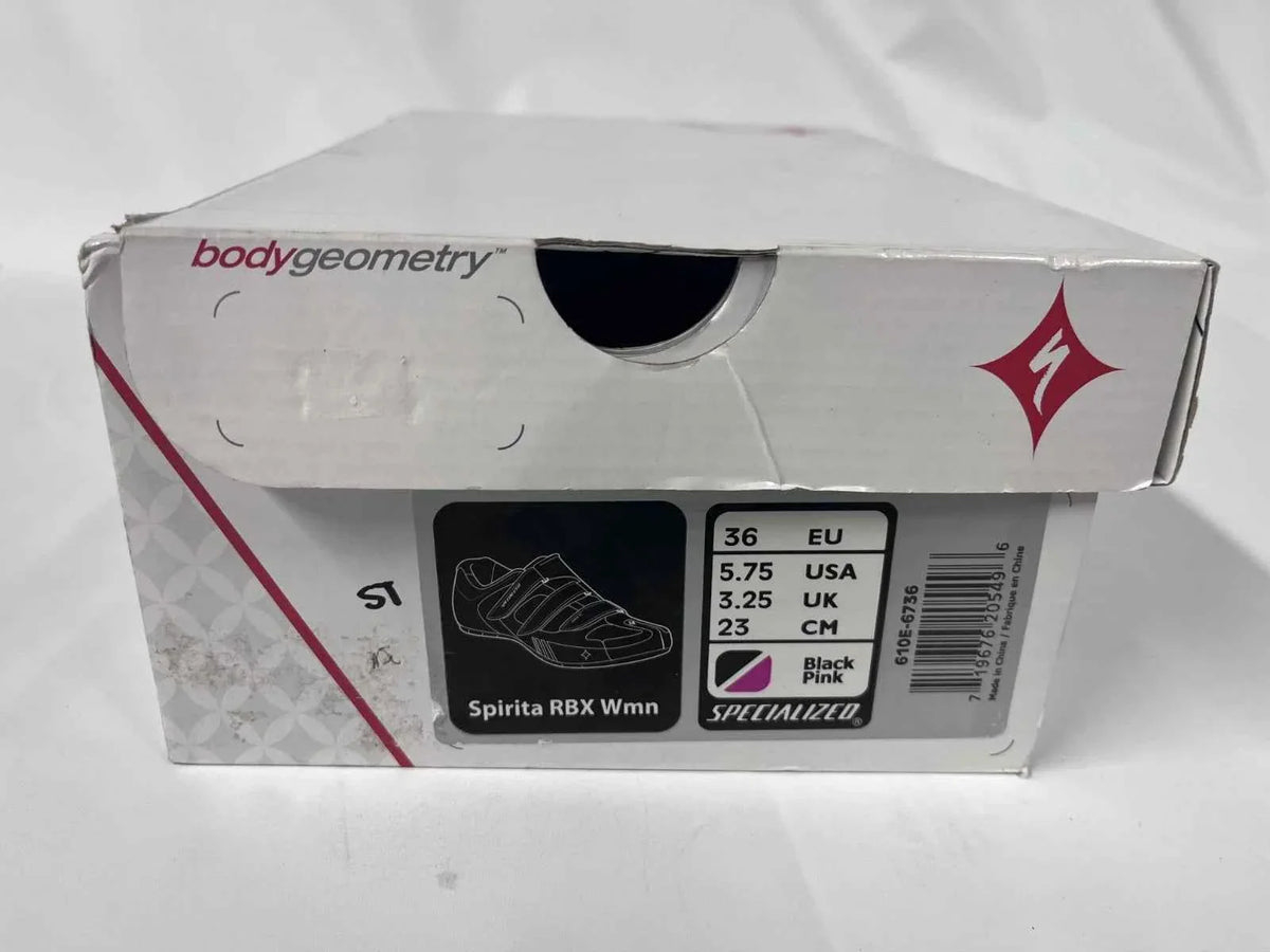 Specialized BodyGeometry Women's Spirita RBX Road Cycling Shoes, 36 EU 2-Bolt