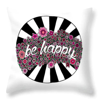 Nordic Style Black and White Velvet Pillow Covers