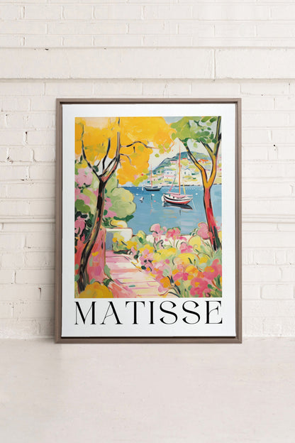 HARBOR BURSTS, Oeuvre sur toile étirée