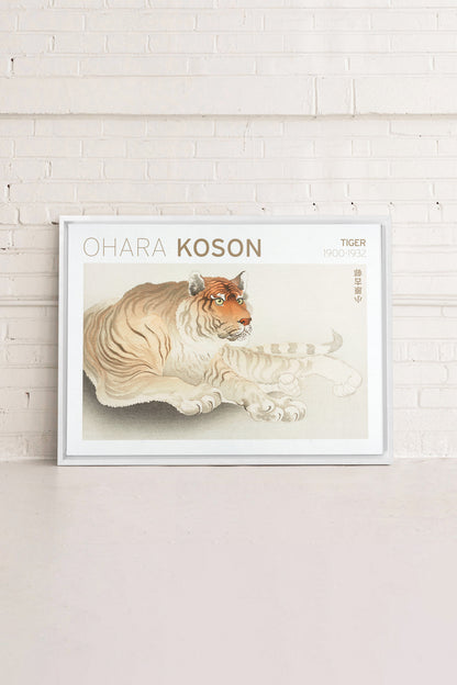 TIGER, Oeuvre sur toile étirée