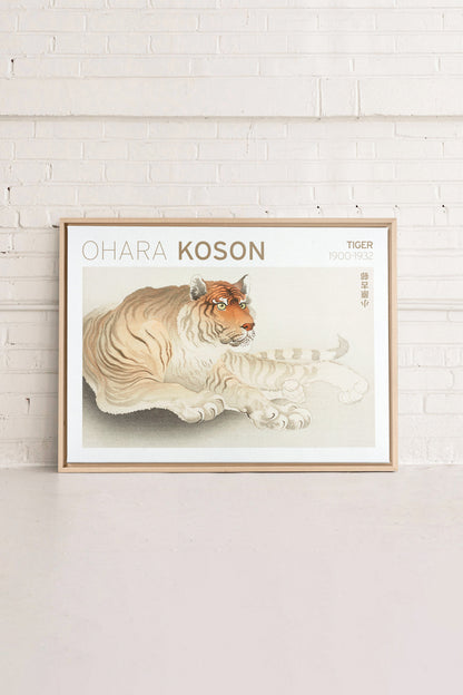 TIGER, Oeuvre sur toile étirée