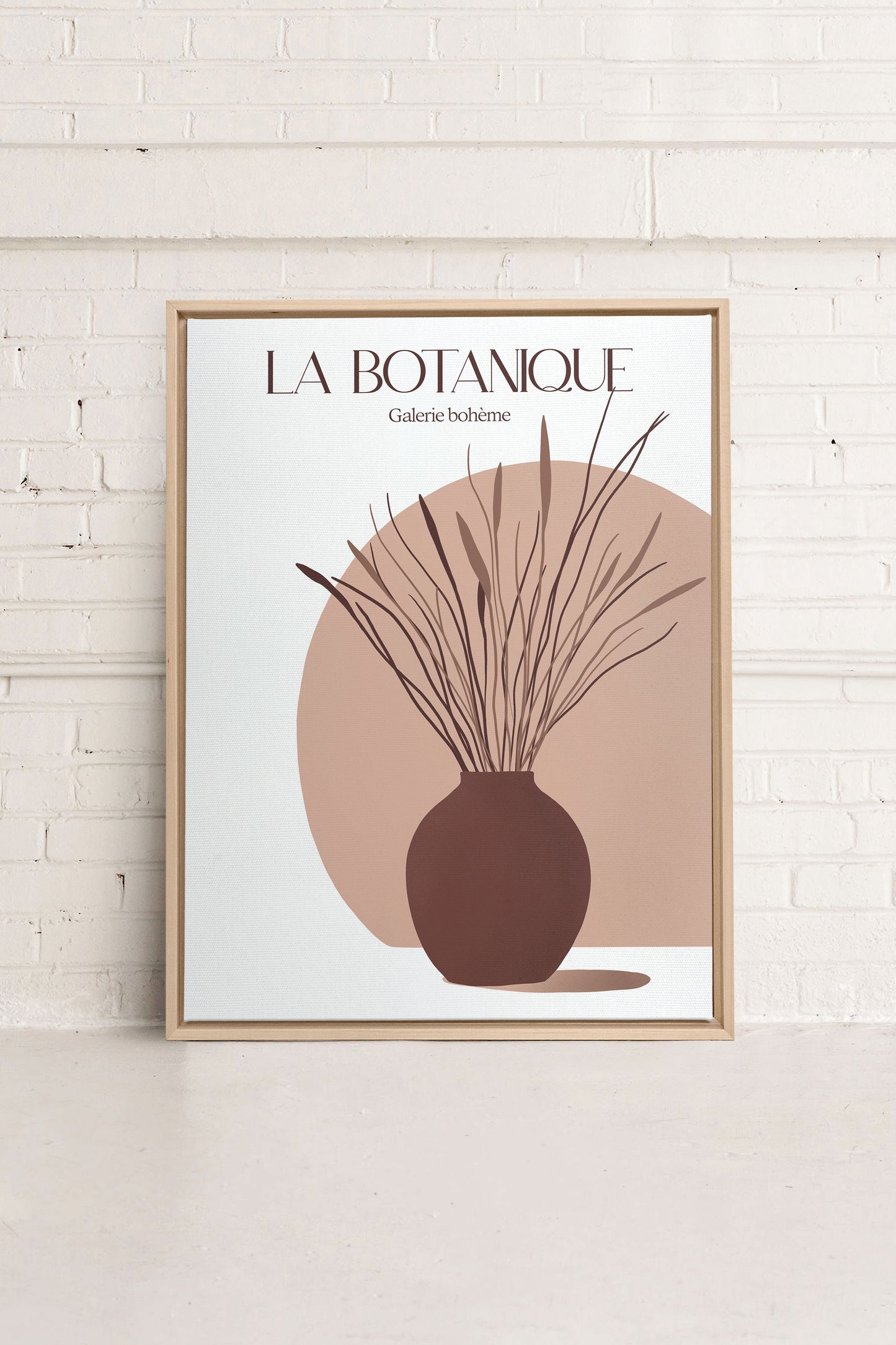 GALERIE BOHÈME, Oeuvre sur toile étirée