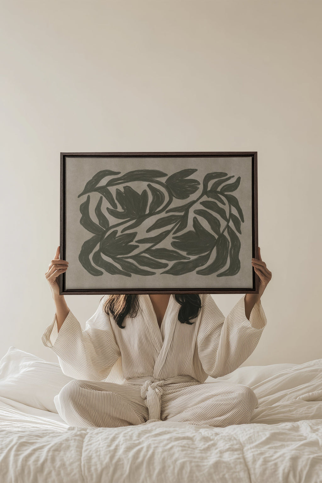 DANSE VÉGÉTALE, Oeuvre sur toile étirée