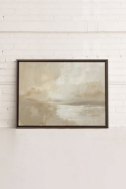 PEACEFUL STROKES, Oeuvre sur toile étirée