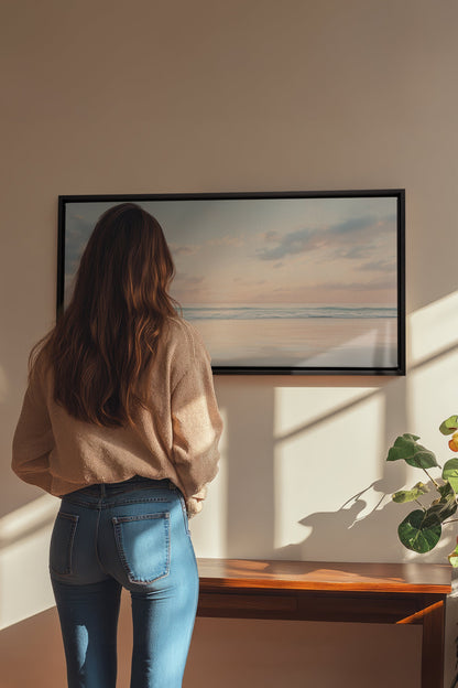 DAWN OF PEACE, Oeuvre sur toile étirée