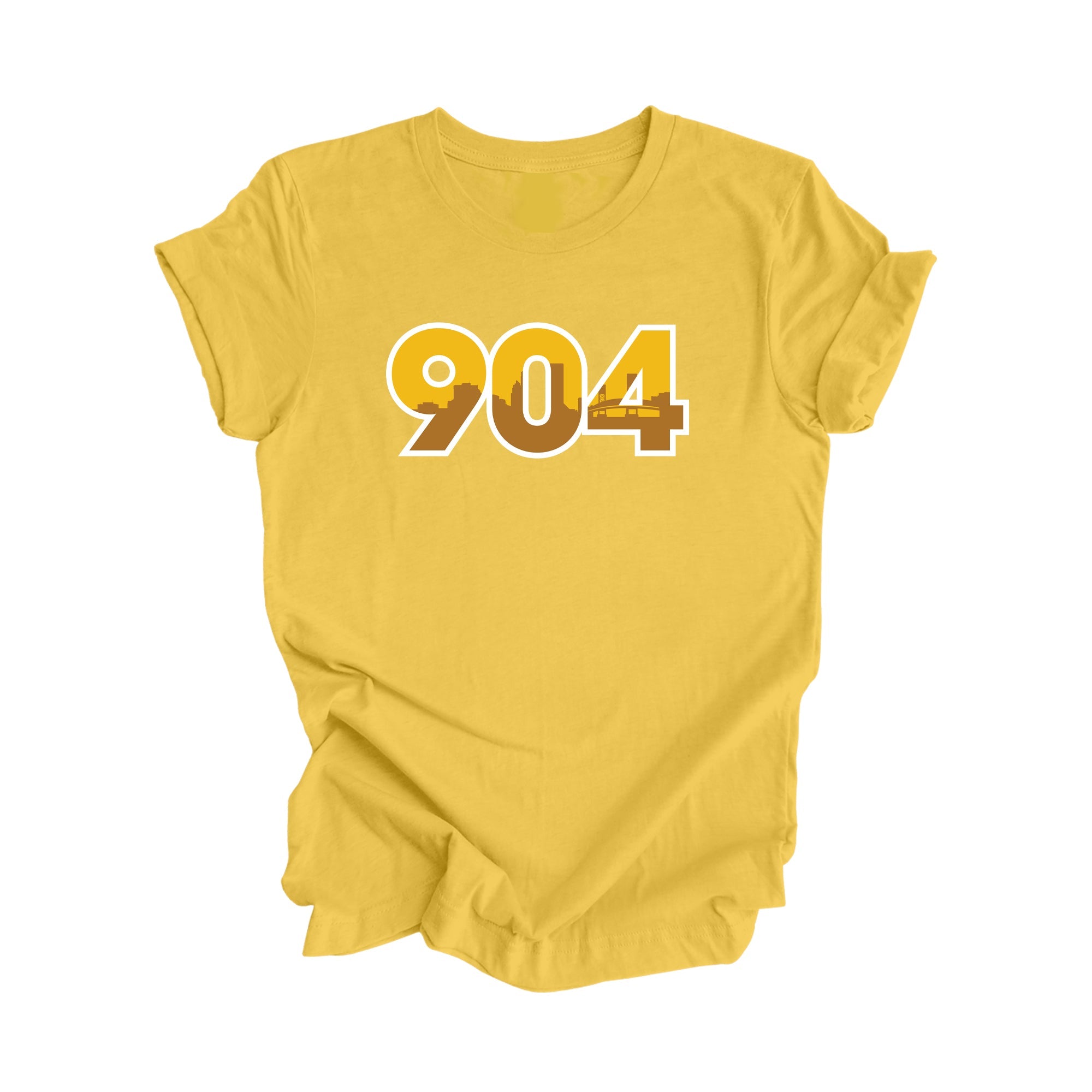 904 Jacksonville Florida USA Area Code City Skyline Gift - Unisex T-Shirt - Inspired X