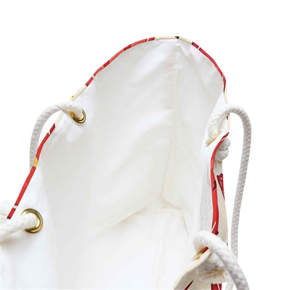 Hand-Drawn Hearts Weekender Bag | Valentine Pattern Tote