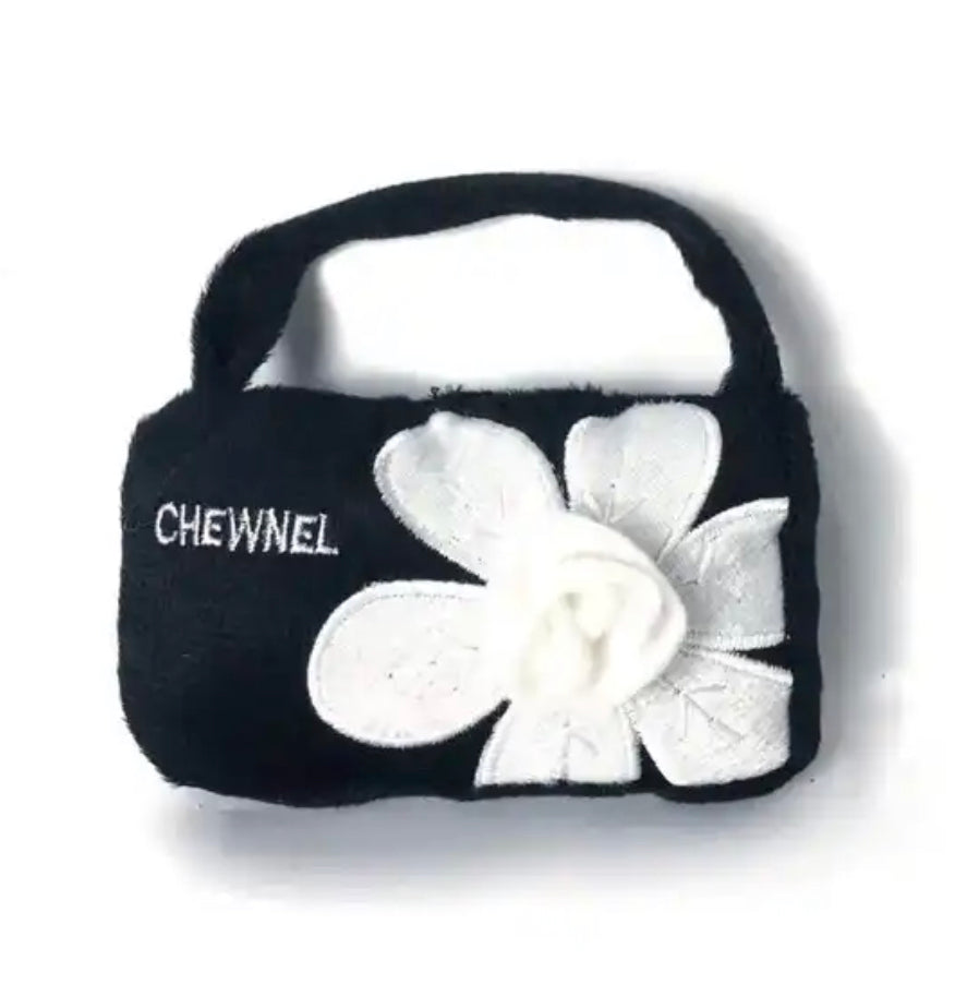 Chewnel Luxury Plush Dog Toy – Soft Designer-Inspired Chew Toy