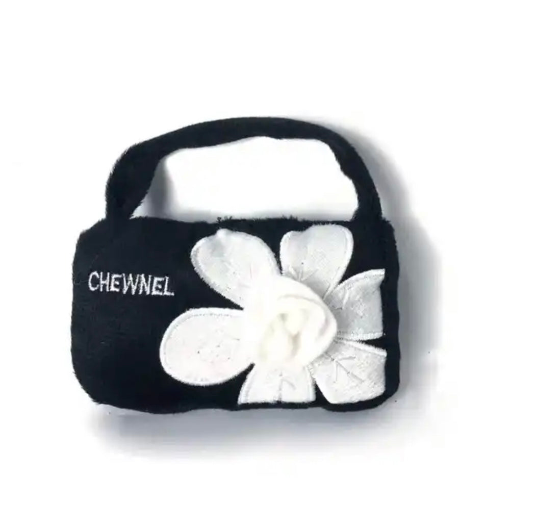 Chewnel Floral Bag – Plush Dog Toy