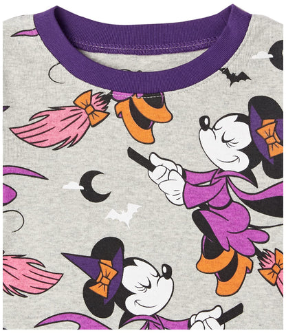 Disney | Marvel | Star Wars Toddler Girls' Pajama Set, Minnie/Halloween, 2T