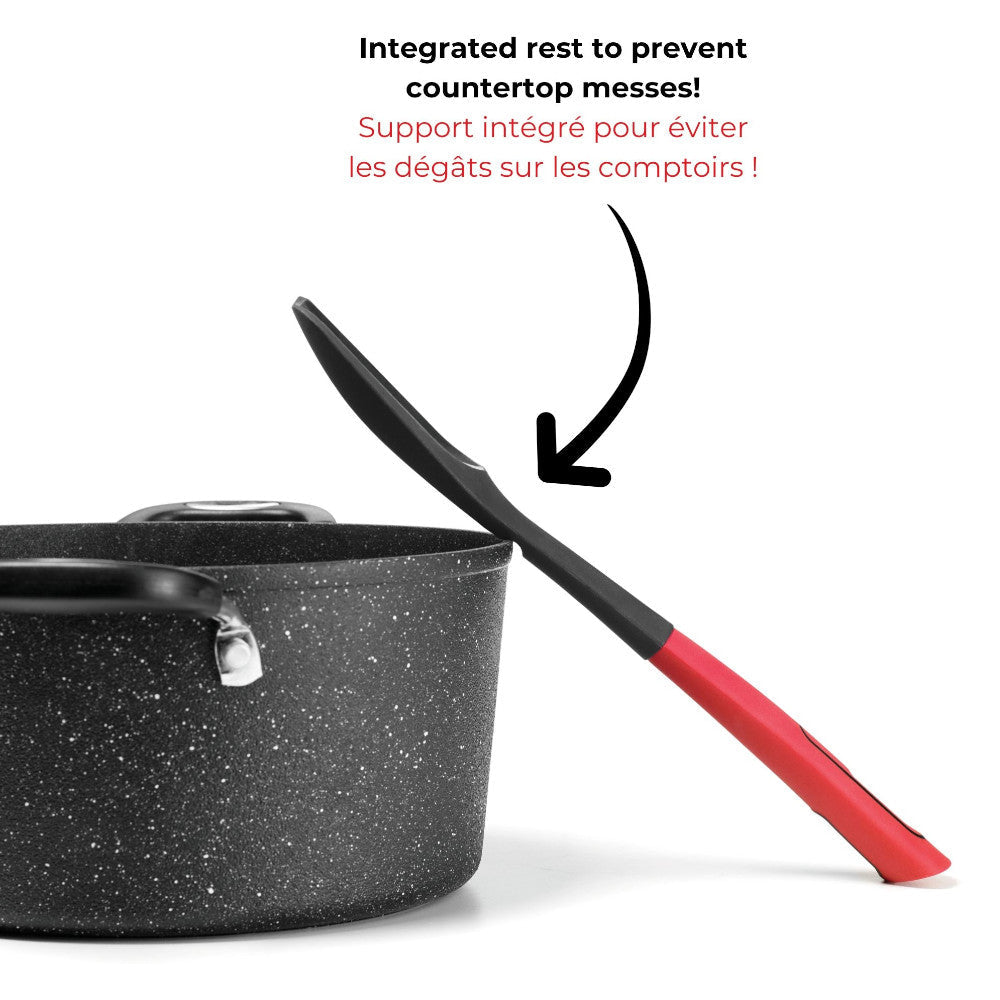 STARFRIT 092814 Silicone Angled Spatula