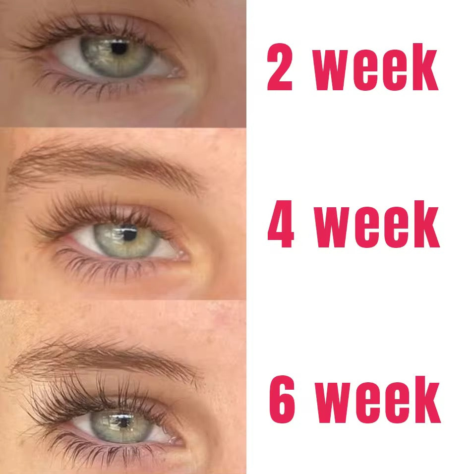 Premium Organic Lash & Brow Natural Growth Serum Set