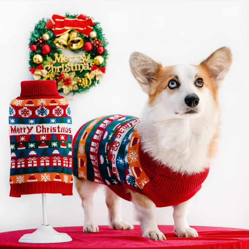 Nicholas Christmas Sweater for Dogs – Festive Holiday Dog Sweater