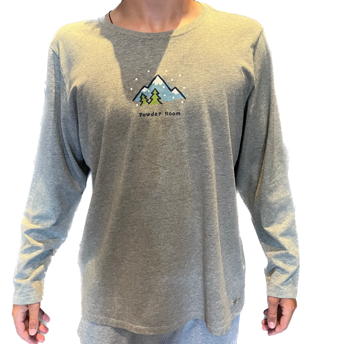 Life Is Good Womens Long Sleeve Powder Room Shirt