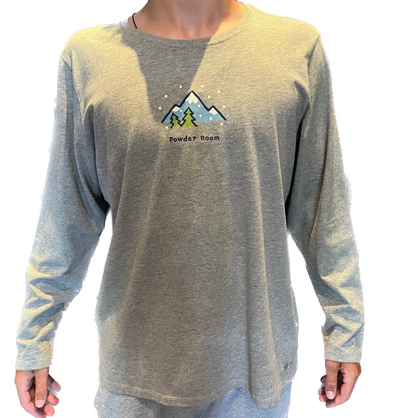 Life Is Good Womens Long Sleeve Powder Room Shirt