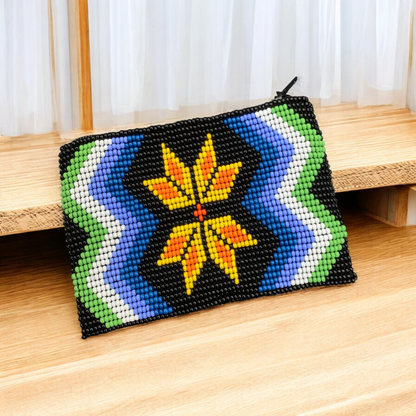 Half Star Beaded coin purse