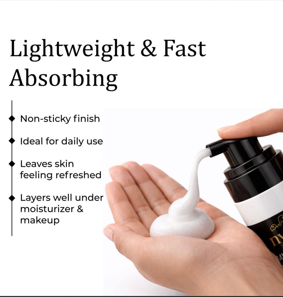 Enriched Face Foaming Cleanser with Chamomile & Witch Hazel