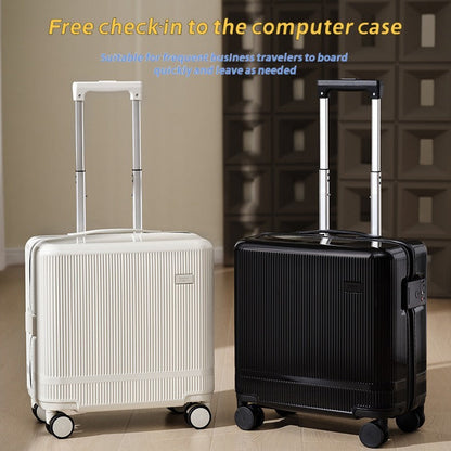 New Fashionable 16 Inch Luggage Case With TSA Customs Lock, 360 Universal Wheel Pull Rod Box, Luggage Universal Wheel Password Box
