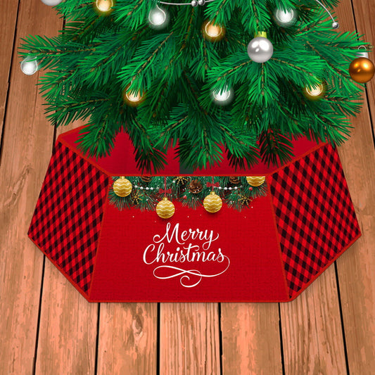 Christmas Tree Ornaments Set, 6 Styles Non-Woven Fabric Decorations