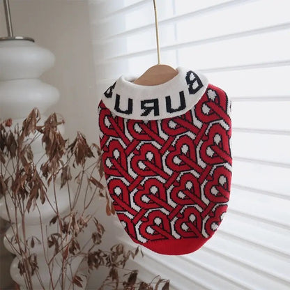 Brrbrry Dog Sweater | Knit Dog Sweater