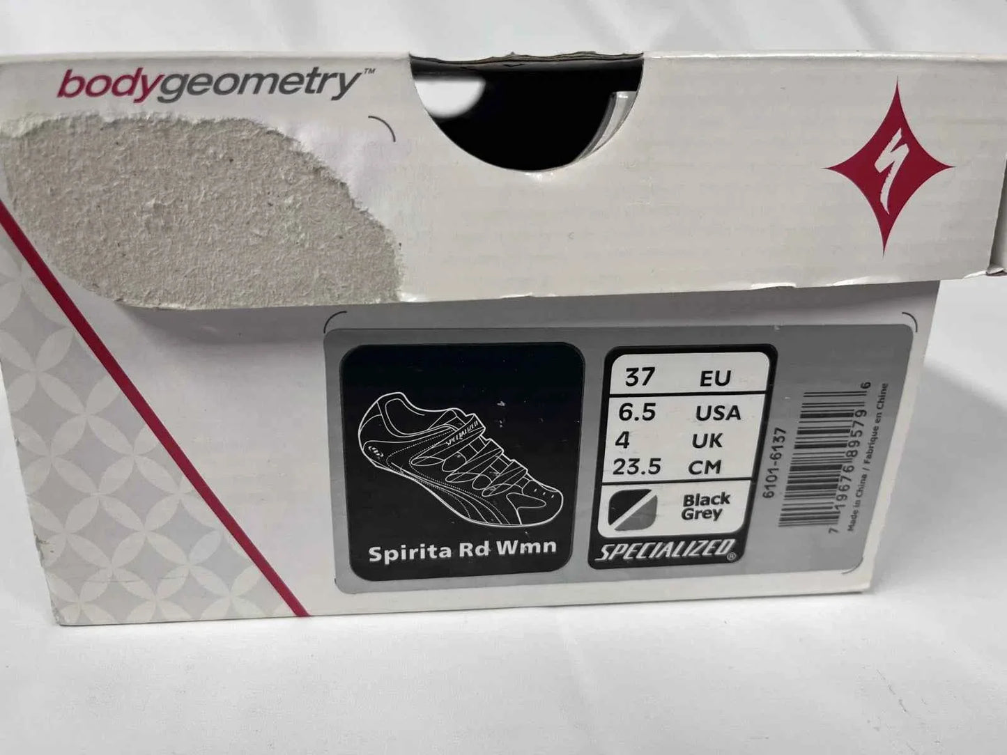 Specialized BodyGeometry Women's Spirita Road Cycling Shoes 37 EU SPD-R Look/SPD-SL Bolt